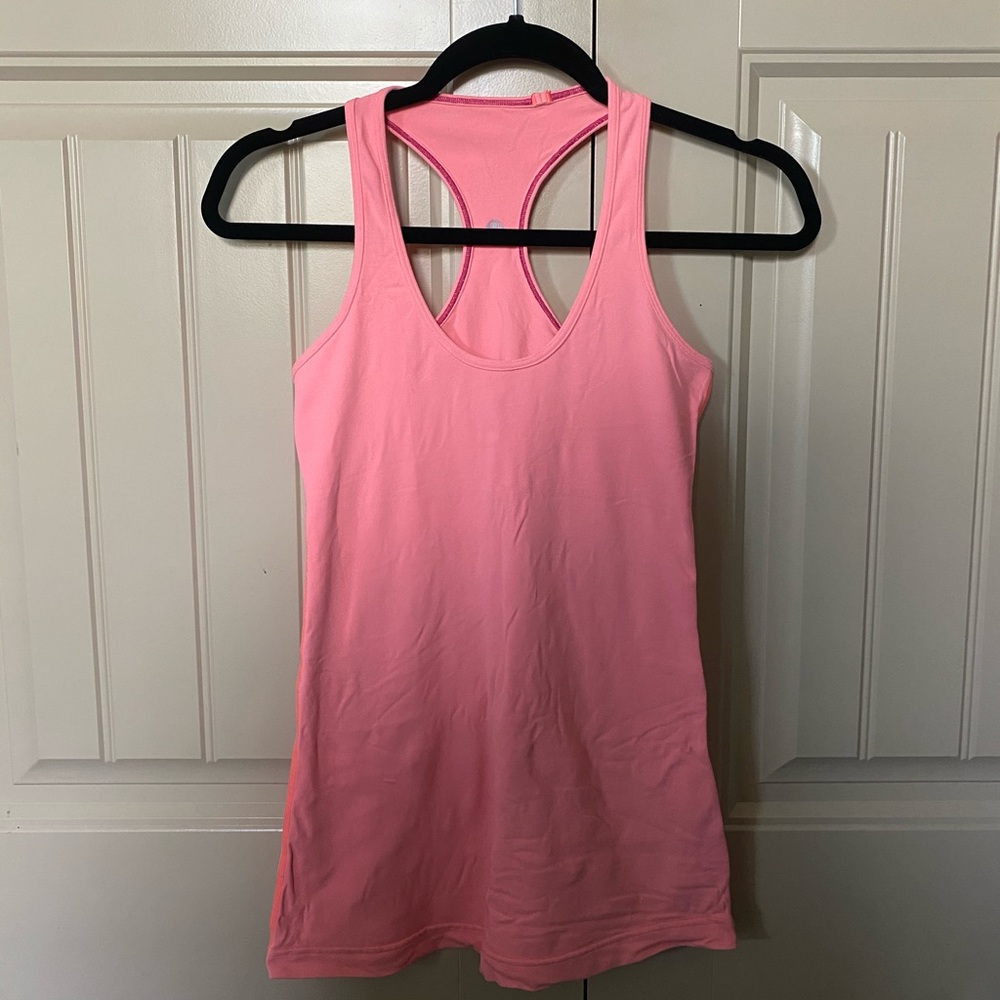 Lululemon Coral Tank Top